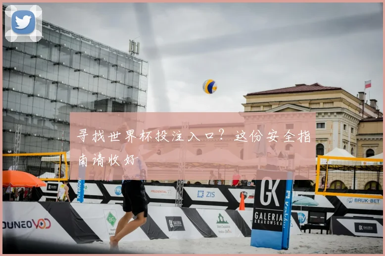 寻找世界杯投注入口?这份安全指南请收好